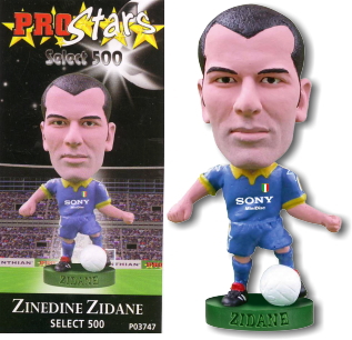 ジダン プロスターズセレクト500 コリンシアン サッカーフィギュア