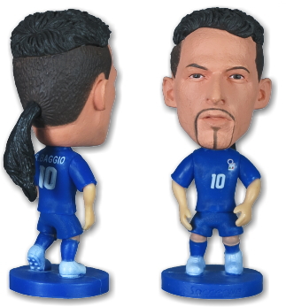 ロベルト バッジョ（ポニーテール） 【サッカーフィギュア・トレカ販売