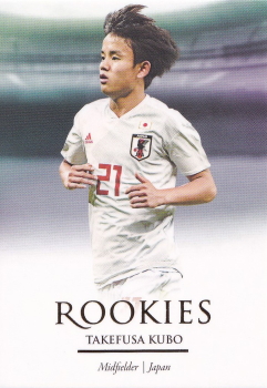 2020 Futera Unique Soccer 久保建英 ルーキーカード 日本代表